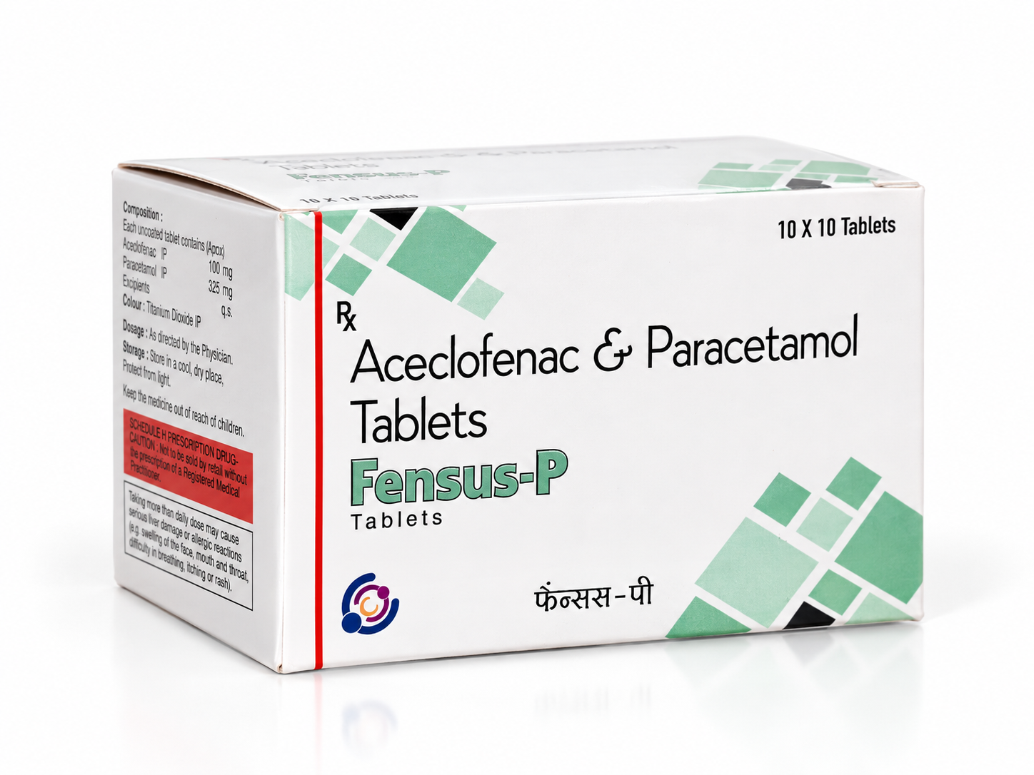 Fensus-P Tab - Aceclofenac & Paracetamol Tablets IP