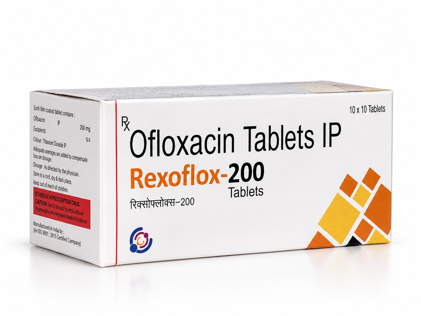 Rexoflox-200 Tab - Ofloxacin Tablets IP 200 mg